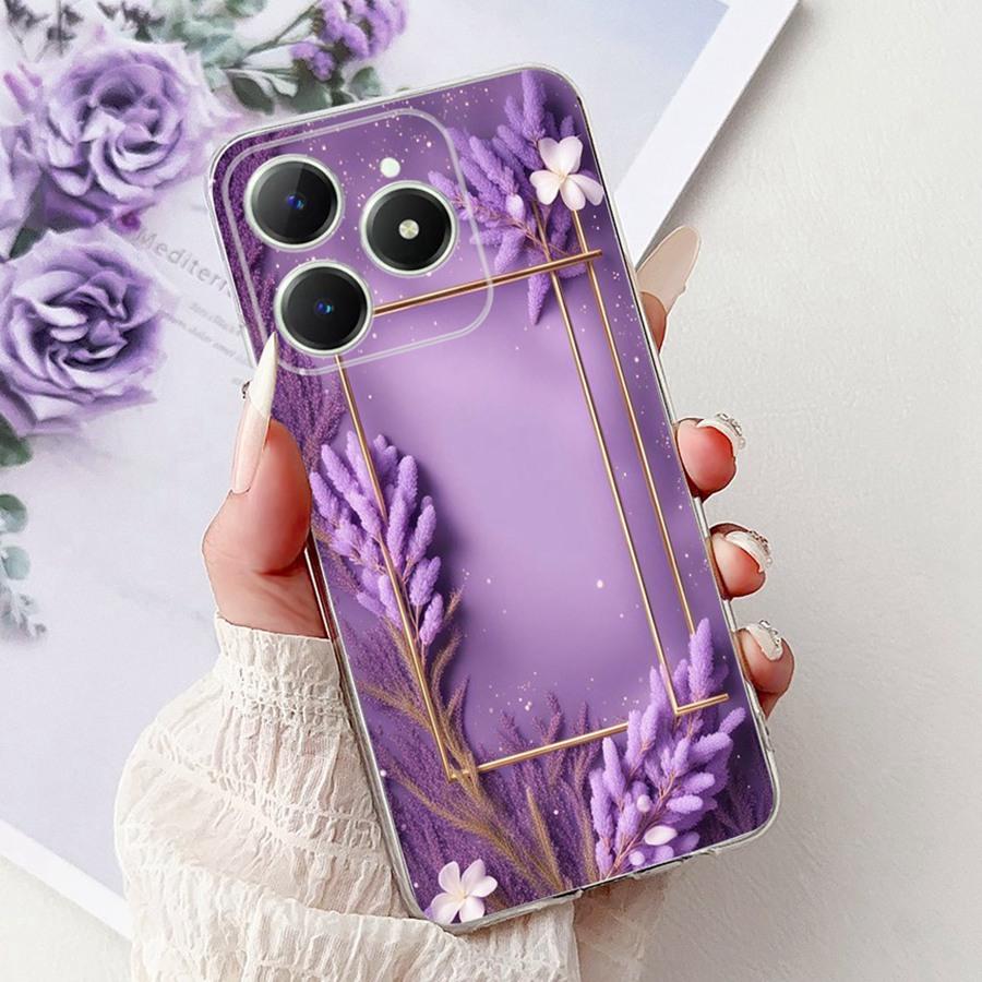 For OPPO Realme C61 C63 Case C 61 RMX3939 New design TPU Soft Silicone Shockproof Coque Funda For RealmeC63 C6 1 Phone Cover