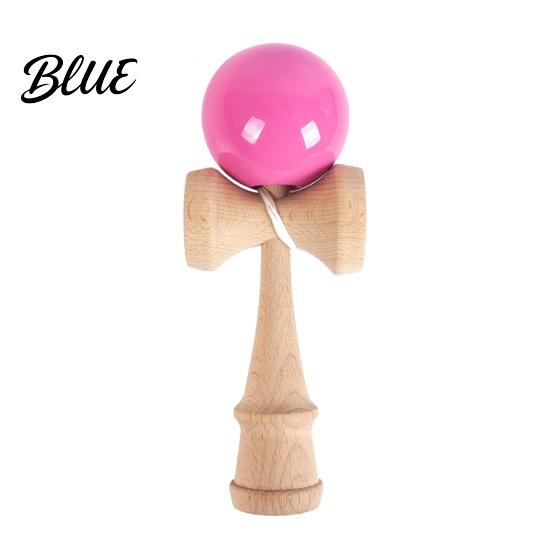 Fun Gift for Children Solid Wood Kendama Ball Catch Toy Professional Balance Durable Grip Classic Skill Japanese Game Game Hand Eye Coordination And