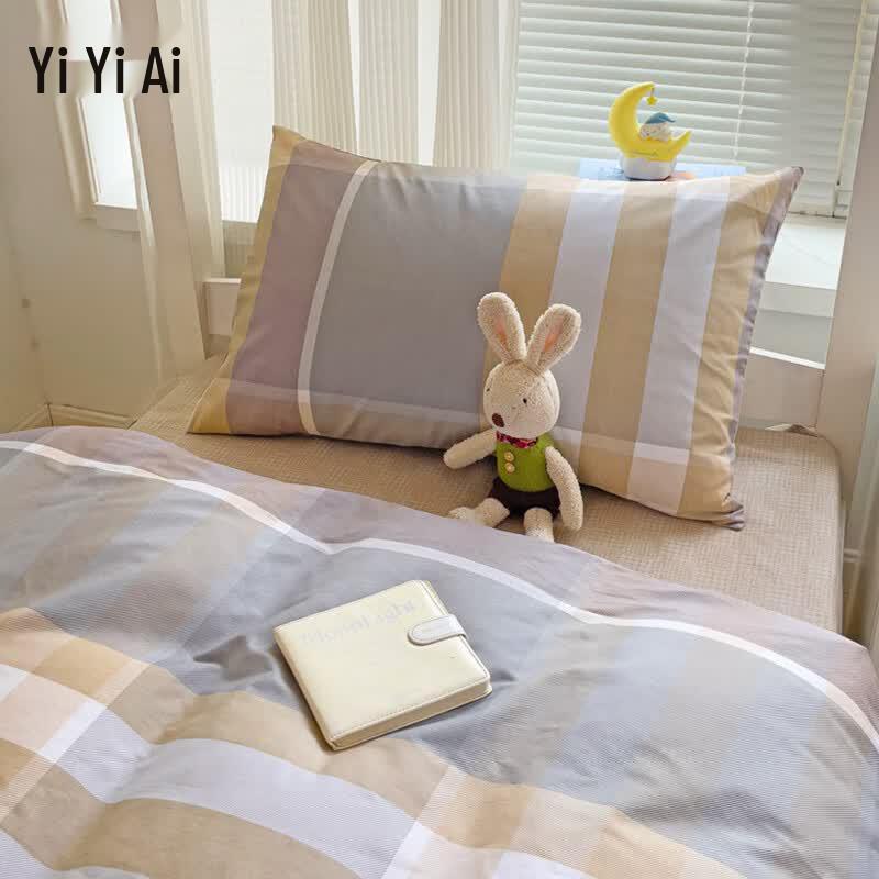 All-Cotton 3-Piece Dormitory Bedding Set