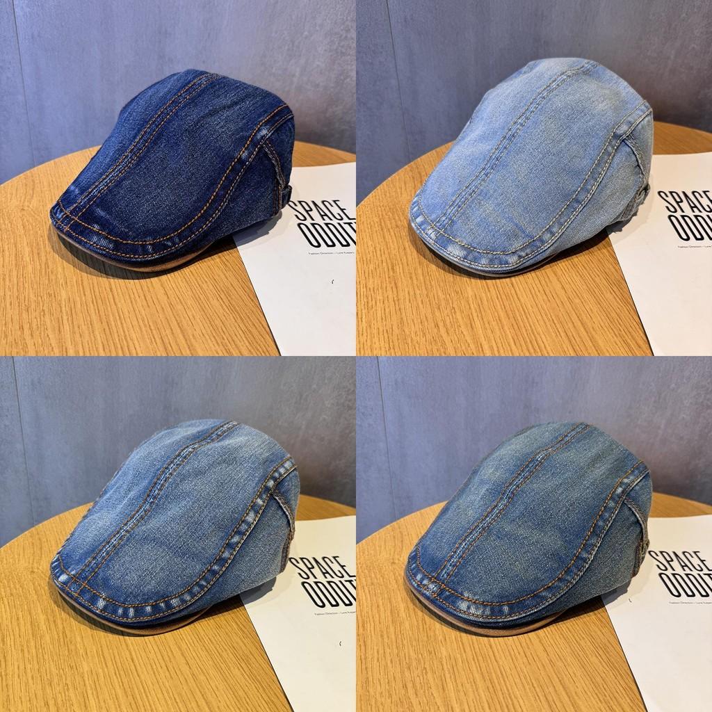Stylish Denim Cap With Sun Protection For Hip Hop Style Fashion Breathable Gift