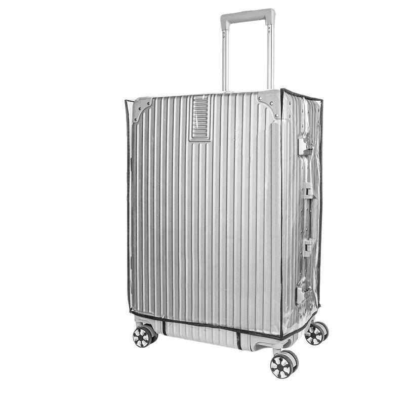 Průhledný ochranný obal na zavazadlo: Vodotěsný, Silný, Odolný proti pádu pro kufry 20-24 palců