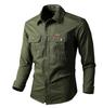 Large Loose Long Sleeve Denim Tooling Coat Shirt for Young Men Spring Wear Fashion Casual Outerwear Daily Street Outfit