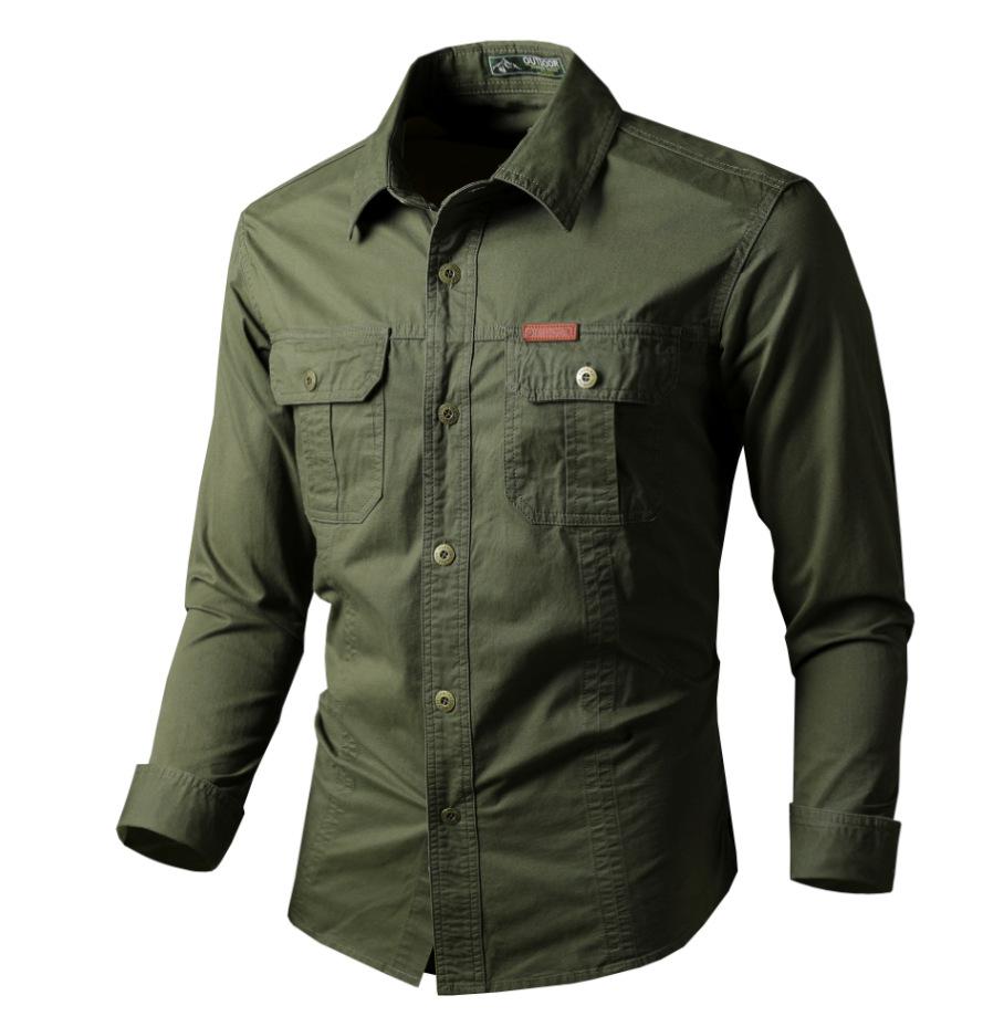 Large Loose Long Sleeve Denim Tooling Coat Shirt for Young Men Spring Wear Fashion Casual Outerwear Daily Street Outfit