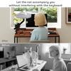 Cat Desk Bed Cat Hammock 360 degrees  Rotatable Adjustable For Window Table Work Grey