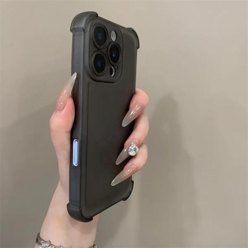 Ice Mist Phone Case For Vivo Y39 Y19S Y29 Y37 Pro Y36 Y28 Y28S Y28E Y27S Y18 Y18S Y18E Y17S Y16 Y35 Back Cover Simple Soft Case