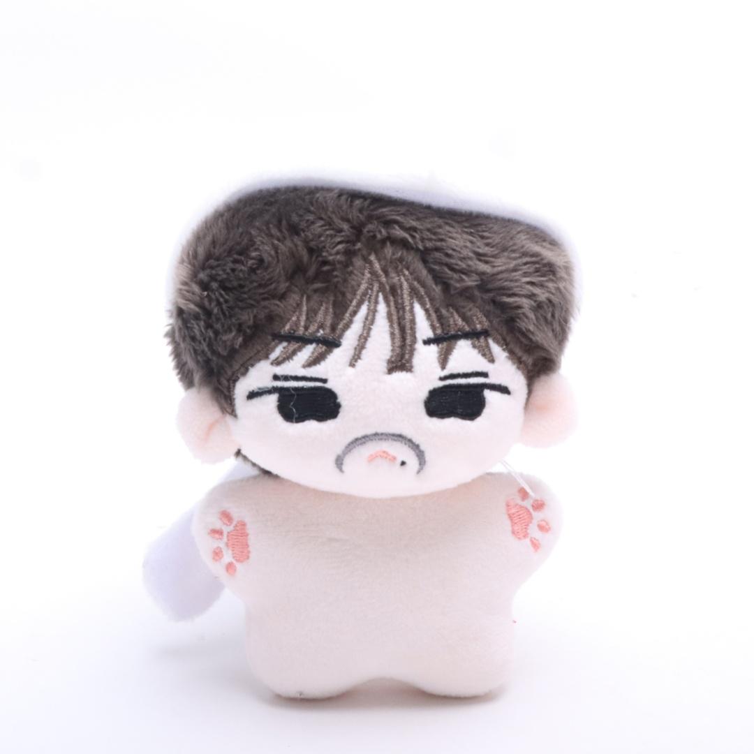 Kawaii Singing Stars Idol Doll KARINA Cartoon Doll Pendant Fans Stuffed Popular Stuffed Plush Doll Toys Birthday Gift 10cm