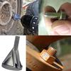 New External Chamfer Deburring Three Blade Triangular/hexagonal Handle Gold Black  Silvery Electric Drill Tool Accessories