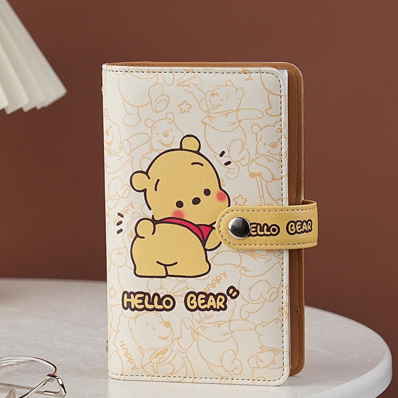 1 Piece Portable Refillable Cash Budget Binder Storage Wallet Planner Organizer PU Leather Saving Money Binder