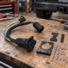 Trailer Light Wiring Interface for 12 V Electrical Circuits, Bringing Tail, Brake, and Turn Signal Connections into One Electrical Point