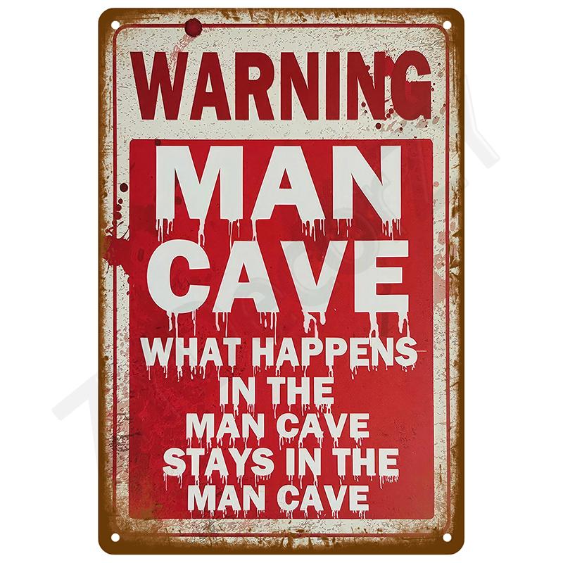 Metal Signs Vintage Metal Plates Posters Retro Wall Art Bar Accessories Mancave Tin Sign Room Luxury Home Decor Item Decorations
