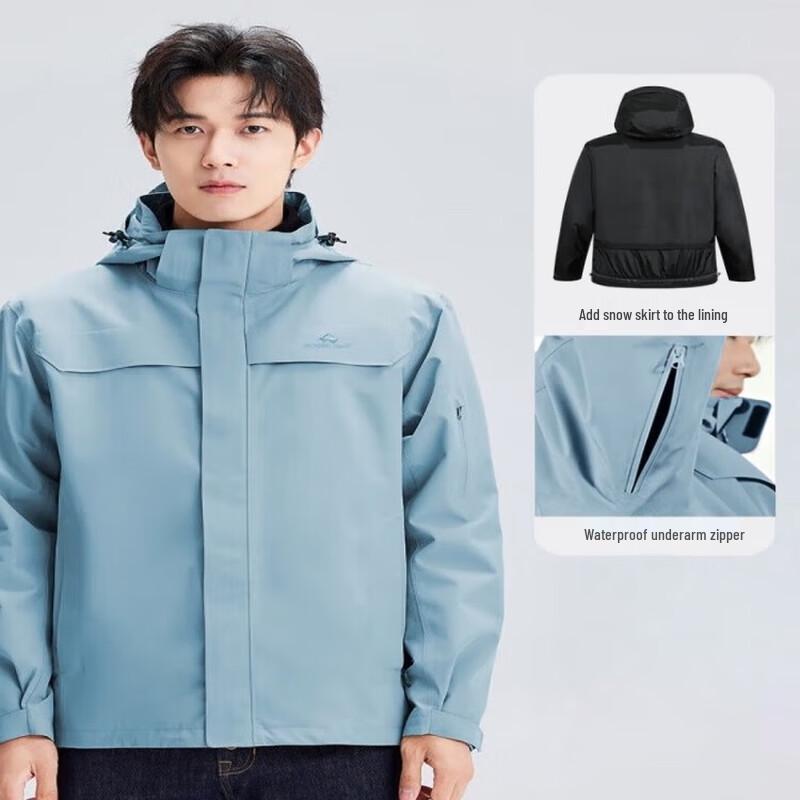 Trailblazer Men s Outdoor Hardshell Windbreaker Jacket XL