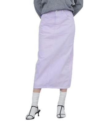 Lee Standard Wardrobe Denim Light Velikost S Sukně, Jaro/Léto, Dámská, LL2625-208, Fialová,