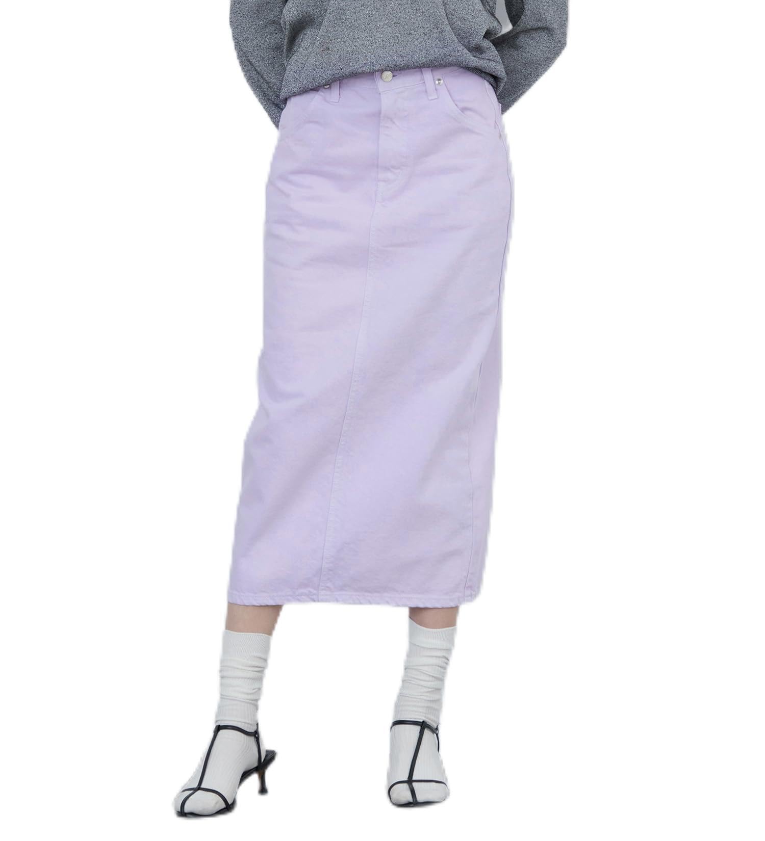 

Lee Стандартный Гардероб Деним Светлый Размер S Юбка, Весна/Лето, Женская, LL2625-208, Фиолетовый,