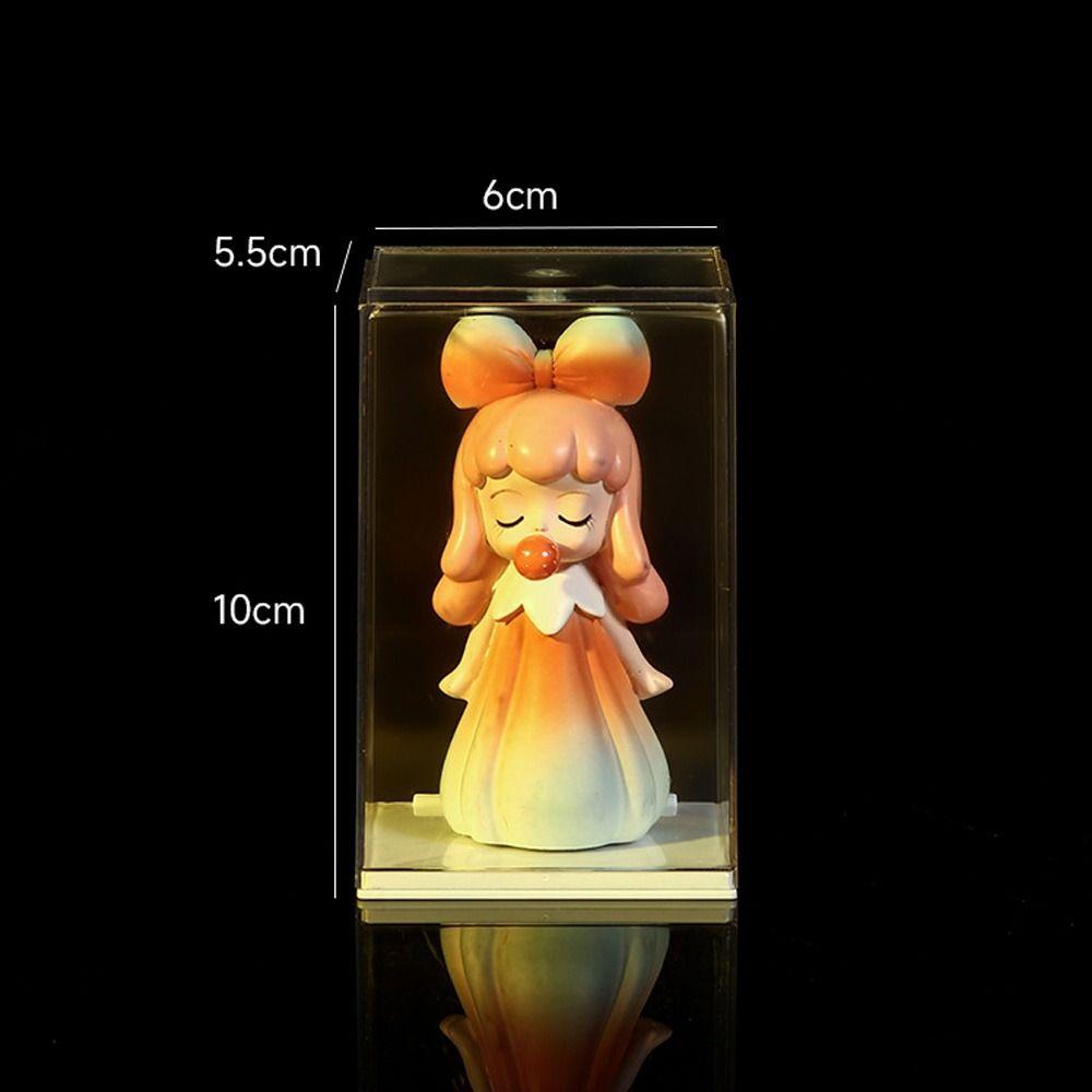 Ručně vyráběné figurky Displej Průhledný stojan Praktický výstavní box Make-up