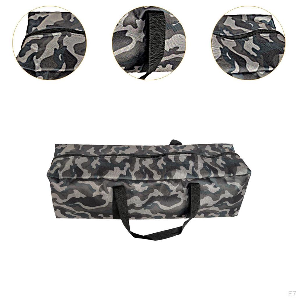 Camping Tent Pole Storage Bag Organizer Pouch Carrying for Trips Fishing