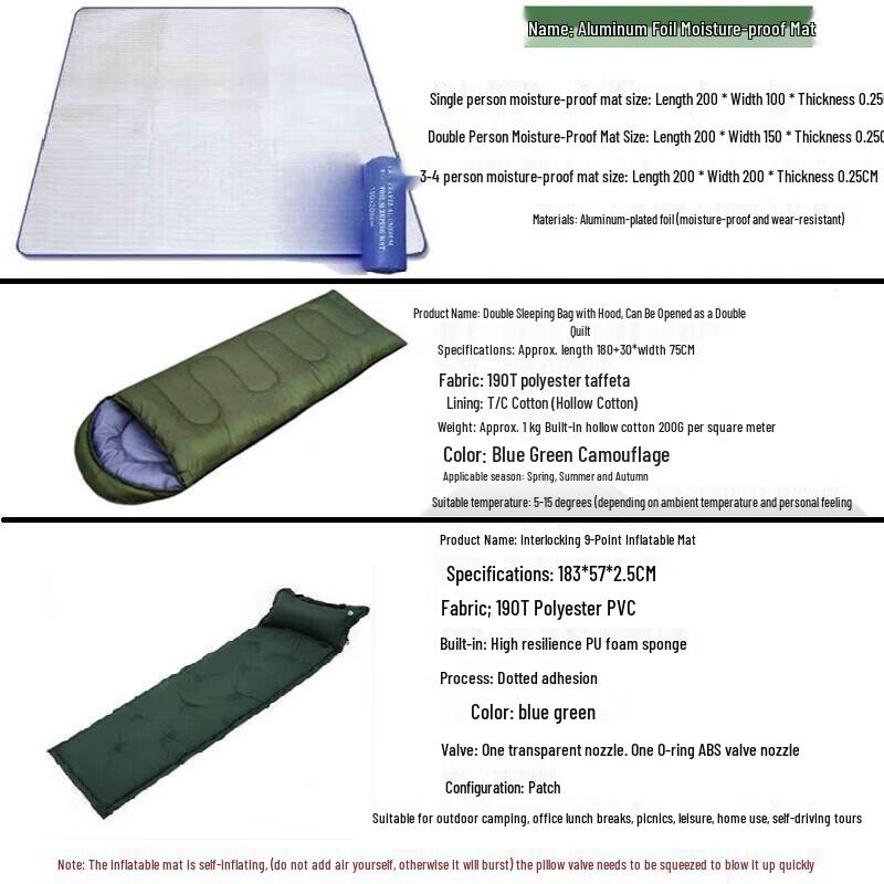 Camouflage Outdoor Camping Tent