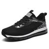 Large size men's casual sports shoes Fashion platform breathable men's shoes Air cushioned running shoes men's sneakers