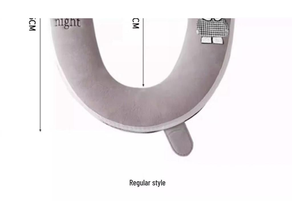 Universal Waterproof Zippered Toilet Seat Cushion - Cute, Thickened, and All-Season