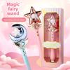 Princess Fairy Star And Moon Magic Wand With Light And Sound For Girls Playroom Decor