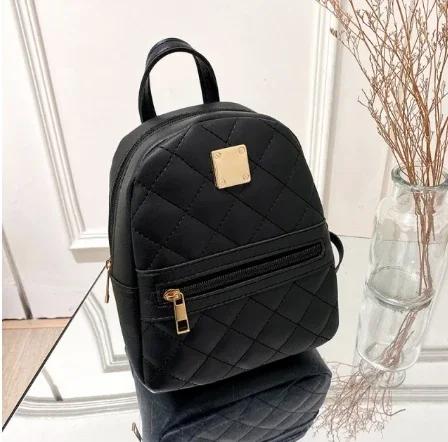 Luxury PU Leather Kawaii Backpack Cute Graceful Bagpack Mini  Small School Bags for Girls Teenage Girls' Fashion