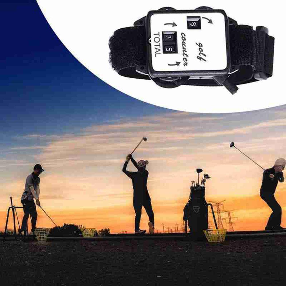 Plastic Golf Accessories Scoring Keeper Golf Stroke Counter Mini Watch Scorers Golf Score Counter