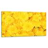 Glasplatte Schneidebrett 52x30 Blumen