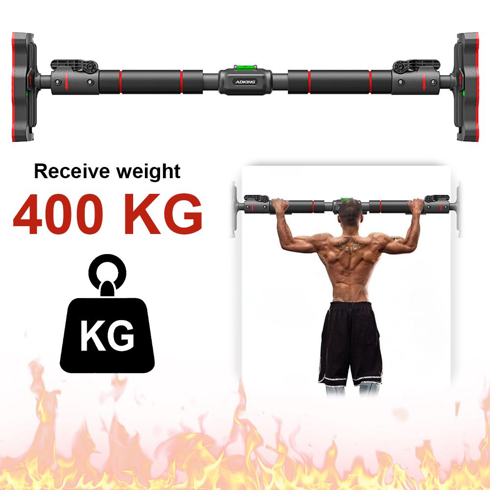 Горизонтальная перекладина для двери Настенная Бытовая Большая Фитнес-перекладина Без сверления Регулируемая Турник для Подтягиваний Тренировочные Перекладины для Тренировки Рук China Mainland