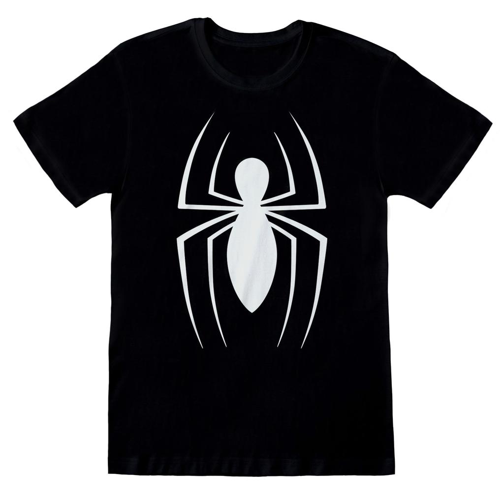 Spider-Man Unisex Adult Monochrome T-Shirt