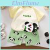 Childrens Summer Cotton Short Sleeve Outfits With Comfortable Fit For Toddler Boys And Girls