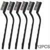 Wire Brushes Stainless Steel DIY Rust Remover 12pcs Cleaning Equipment