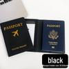 PU Leather Passport and Luggage Tag Set