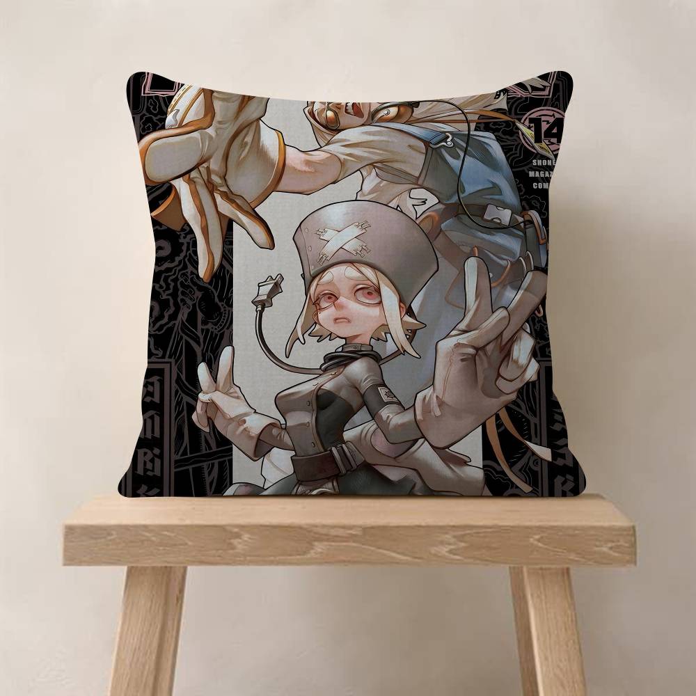 Heiß Kühl Anime GGachiakuta Ahorn Design Kissenbezug Glückliche Herbsternte Dekoration Feiertagsdekoration Kissenbezug