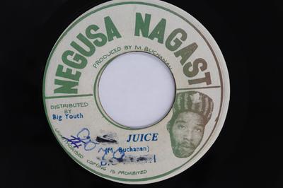 7inch Record BIG YOUTH - Sky Juice / Not Long A Go None Negusa Nagast Jamaica Reggae, Ska & Dub Used