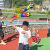 Colorful Ribbon Sensory Ball Outdoor Throwing Receiving Toy Promotes Sensory Integration Happy Childhood Sandbag