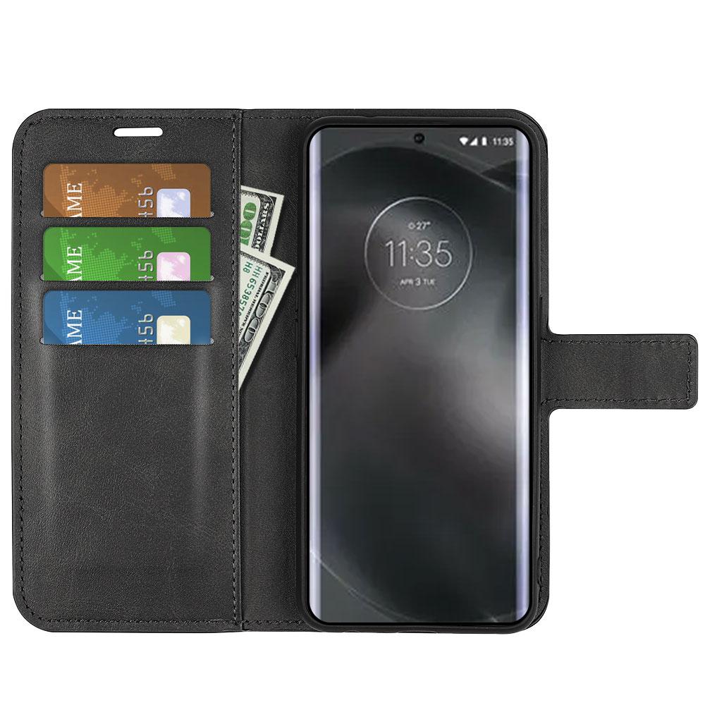 

For Motorola Edge 30 Neo 5G/Edge 30 Lite Calf Textured PU Leather Flip Phone Case Square Magnetic Clasp Stand Wallet Shockproof Folio Cover Yellow