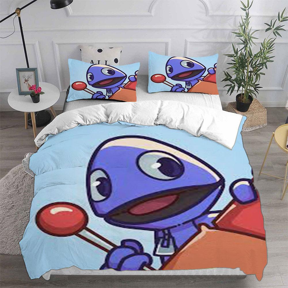 Game Yeeps: Hide and Seek Bedding Sets Bed Cover Comforter Duvet Cover Pillow Case 2-3 Pieces Sets Kids Adult Bedroom Decoration