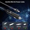 3M/10FT Waterproof Gray Starlink Mini Car Adapter Cable 12V-24V DC Power Cable for Cars 18AWG Mini Accessories Data Cables