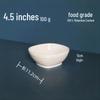 Zhi Shi White A5 Melamine Commercial Bowls (10-Pack)