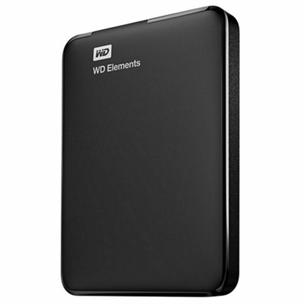 External Hard Drive Western Digital WD Elements Portable Black 1 TB