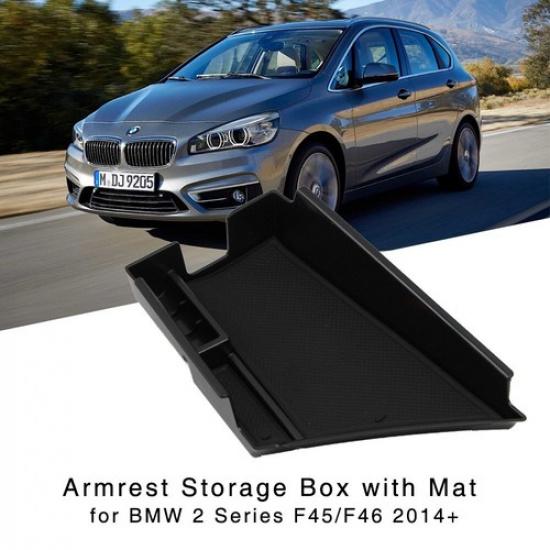Armrest Storage Box for BMW 2 Series F45 F46 Gran Active Tourer 2015-2018 Trim