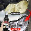 Car Headlight Restoration Polishing Kits Headlamp Scratch Remover Repair Cleaning Paste Remove Oxidation Headlight Polish Liquid