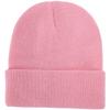 Breathable Fabric Fluorescent Colors Knitted Beanie Winter Dome Hat
