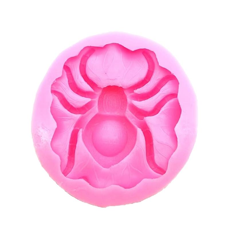 

Spider Shape Silicone Mold Food-grade Safe Fondant Cake Chocolate Candy Resin Mould DIY Handmade Craft Jewelry Clay Mold 1