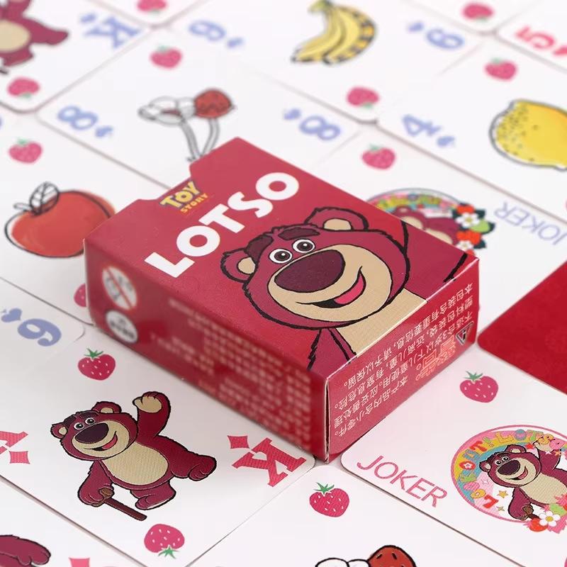 MINISO Stitch Poker Lots-o'-Huggin' Bear Playing Cards Playing Cards Poker Indoor Family Entertainment Board Games