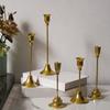 Contemporary Metal Candle Holder Iron Taper Candle Stand Candlestick Stand for Romance Wedding Centerpieces Decoration