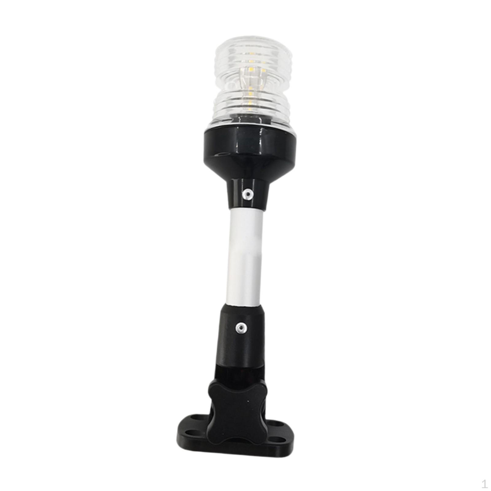 

Degree Foldable LED Marine Navigation Light with Anchor, Aluminum Light, Easy Installation, Suitable 9 Inch
