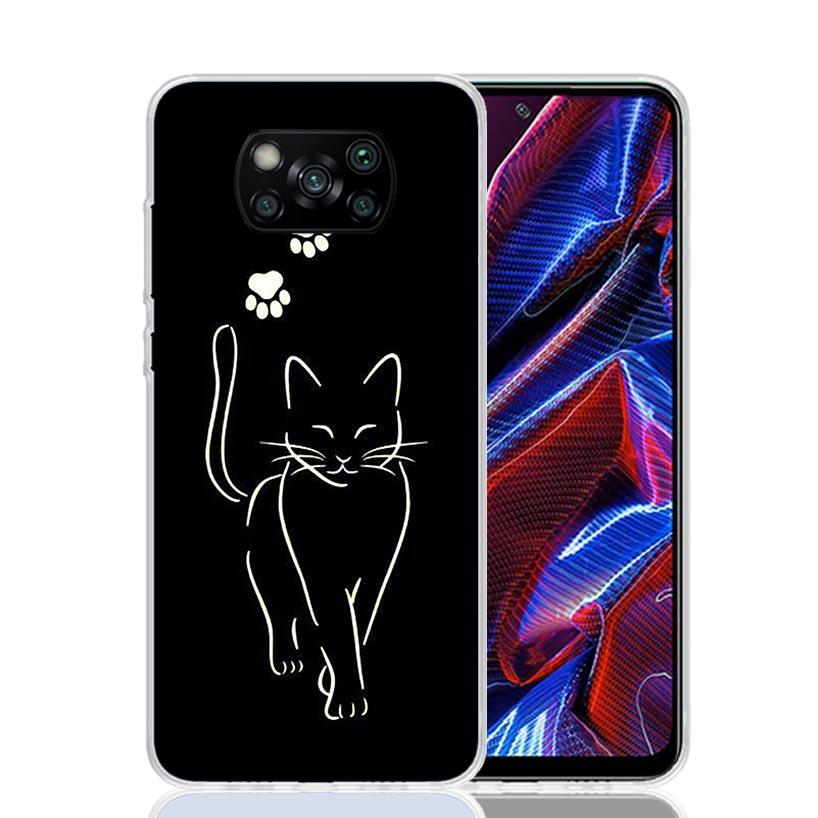 Cat Footprint Funny Paw Cute Phone Case For Xiaomi Poco F7 Ultra X7 X6 Pro X5 Redmi 15 15C 13 13C 12 12C 10 10A 10C 9 9A 9C 9T S