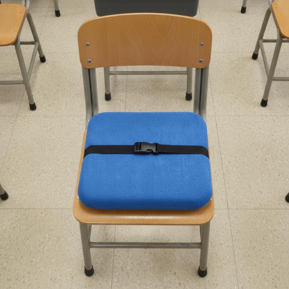with Strap Student Chair Cushion Square Butt Pad Washable Seat Cushion Classroom