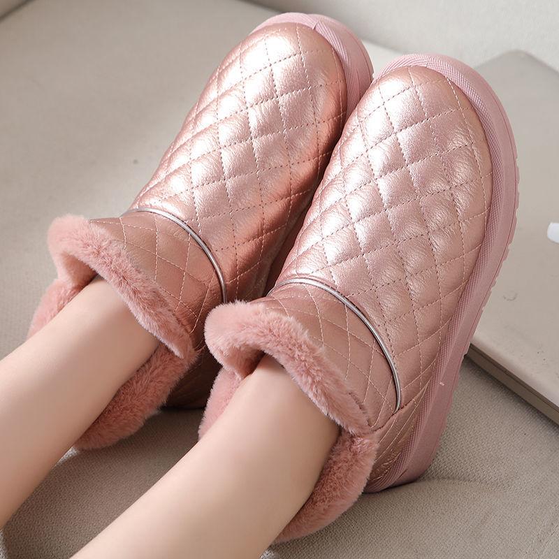 Fashion Flat Round Toe Women's Snow Boots Waterproof Ladies Shoes on Promotion 2025 New in Ankle Winter Novelty Y2k Hot Footwear Sale