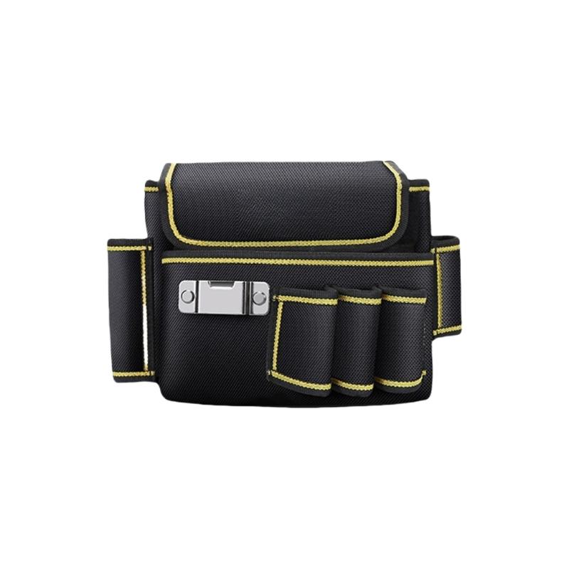 Multipurpose Oxford Fabric Tool Belt Bag Waist Pack Organizer Belt Pouch for Workshop Tasks and Everyday Tool Storage